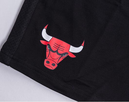 Shorts New Era NBA Team Logo Shorts - Chicago Bulls - Black