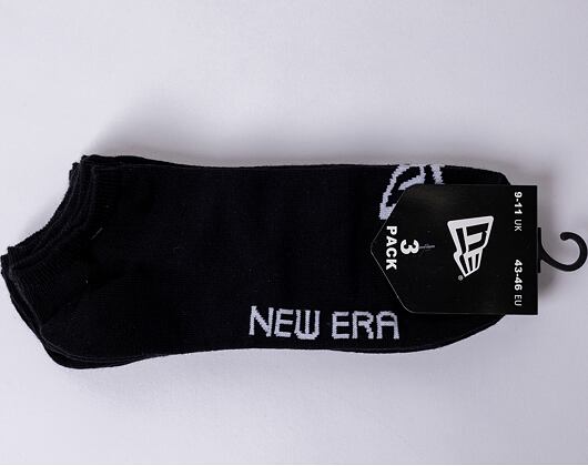 3 Paar Socken New Era Flag Sneaker 3Pack Black