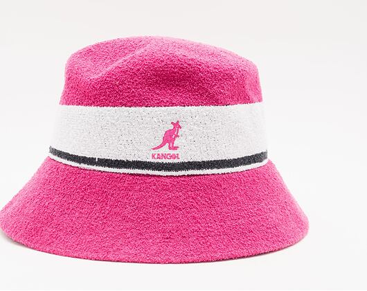 Hut Kangol Bermuda Stripe Bucket K3326ST-EP600 Electric Pink