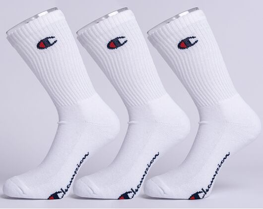 Socken Champion 3er-Pack Crew Socks WHT/WHT/WHT