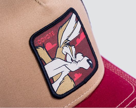 Kappe Capslab - Trucker Looney Tunes - Wile E. Coyote v.2 Trucker -Brown / Burgundy