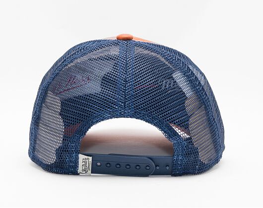 Kappe Von Dutch Boston Trucker Cotton Twill Orange/Navy