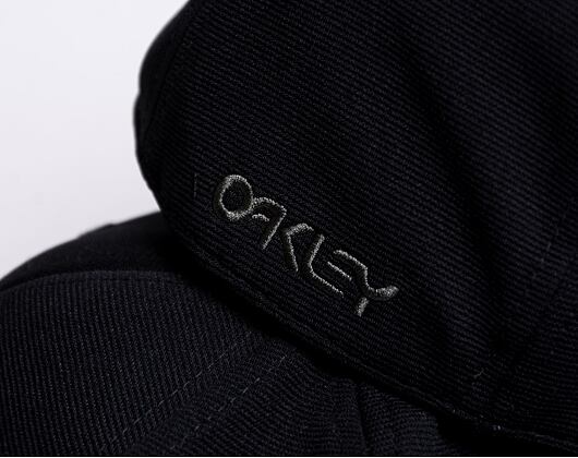 Kappe Oakley - 6 Panel Stretch Metallic Hat - Blackout