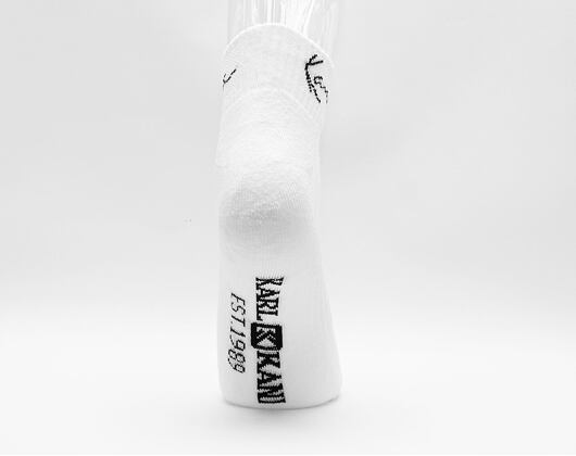 Socken Karl Kani - Signature Ankle Socks 3-Pack - White