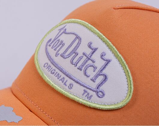 Kappe Von Dutch Trucker Boston Peach/White