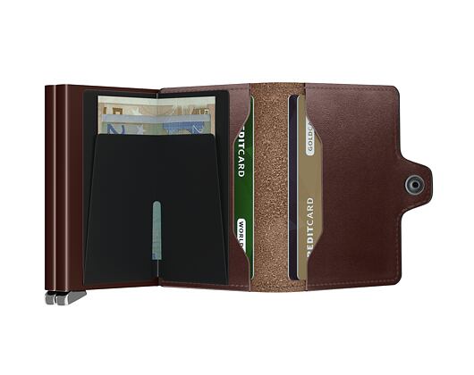 Geldbörse Secrid - Premium Twinwallet Dusk Dark Brown