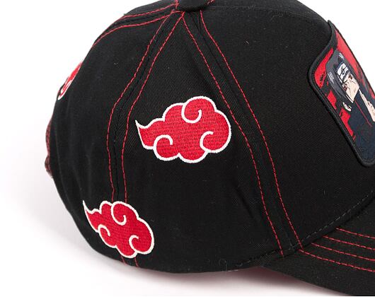 Kappe Capslab - Trucker Naruto - Itachi Clouds - Black