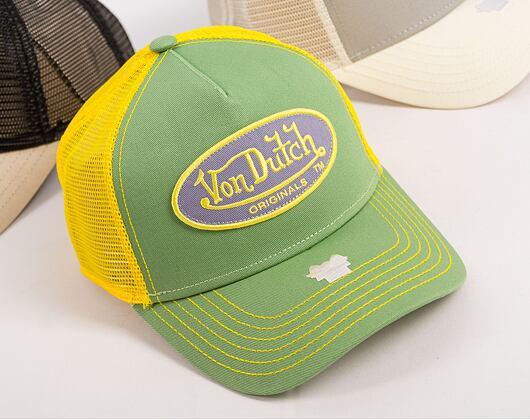 Kappe Von Dutch Trucker Boston Green/Yellow