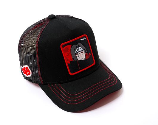 Kappe Capslab - Trucker Naruto - Itachi Uchiha - Black / Burgundy