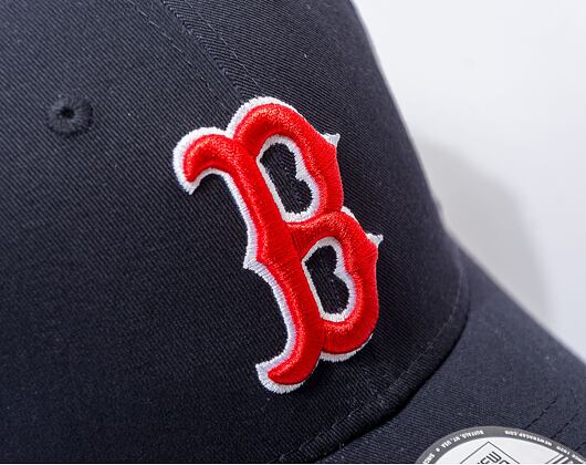 Kappe New Era 9FORTY MLB Team Side Patch Boston Red Sox Navy / Scarlet
