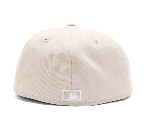 Kappe New Era - MLB Essential 59FIFTY - NY Yankees - Stone / White
