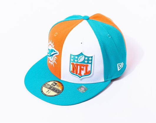Kappe New Era 59FIFTY NFL Sideline 23 Miami Dolphins Team Colors