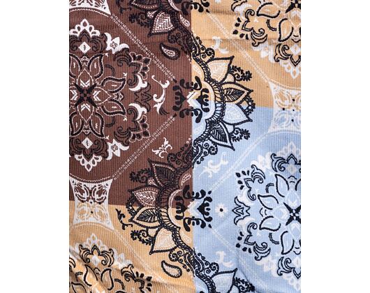 Jacke Karl Kani OG Block Paisley College Jacke hellblau/multicolor