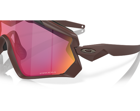 Sonnenbrille Oakley Wind Jacket 2.0 Matte Grenache Prizm Road