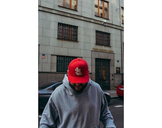 Kappe New Era 59FIFTY MLB Retro Wooly Cooperstown St. Louis Cardinals Scarlet