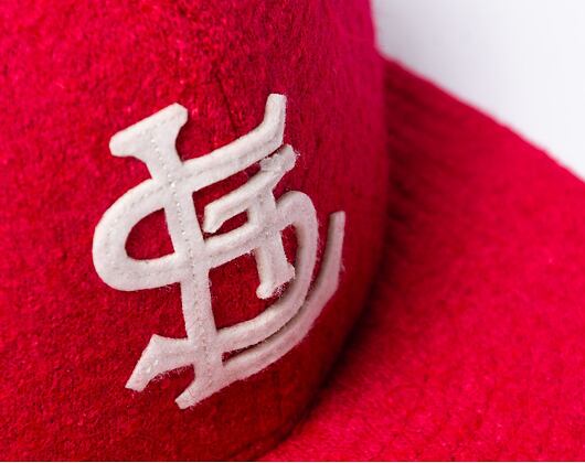Kappe New Era 59FIFTY MLB Retro Wooly Cooperstown St. Louis Cardinals Scarlet