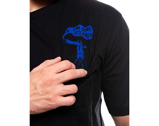 T-Shirt The Dudes Stoneys Fixation Tee Black