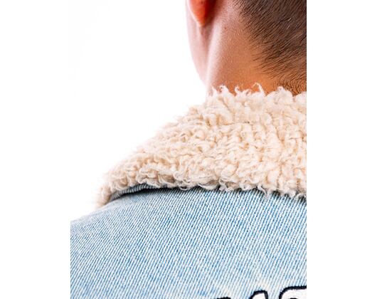 Jacke Karl Kani OG Denim Trucker Jacket hell dirty blue