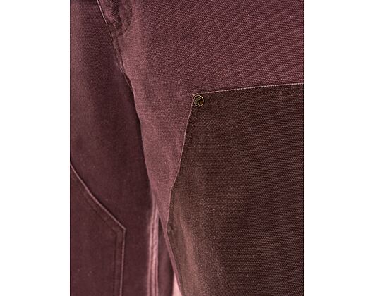 Hose Karl Kani OG Washed Patchwork Carpenter Pants braun/taupe