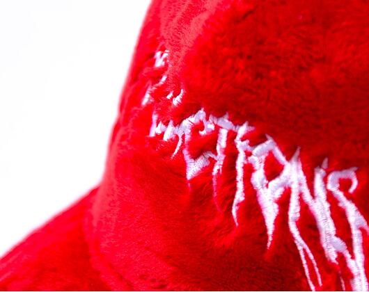 Kappe Reflection Luxury Fuzzy Trucker Supreme Red