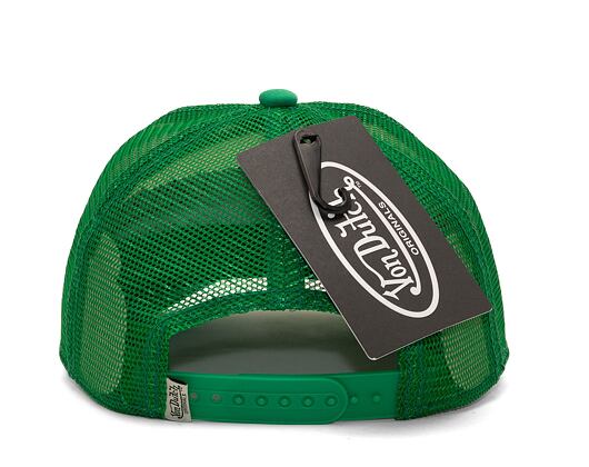 Kappe Von Dutch Trucker Tampa - Trucker Foam - Polyester Foam - Cream/Green