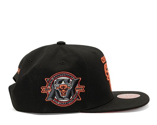 Kappe Mitchell & Ness NBA Core Vi Snapback Chicago Bulls Black