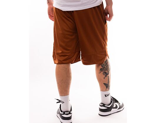 Shorts New Era Arch Logo Mesh Shorts - Caramel Brown