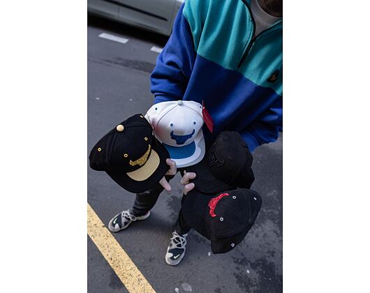 Kappe Mitchell & Ness - Day 5 Snapback - Chicago Bulls - Black-Yellow