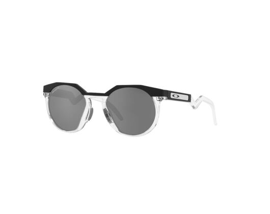 Sonnenbrille Oakley HSTN MtBlk/Clr w/ Prizm Black Polar
