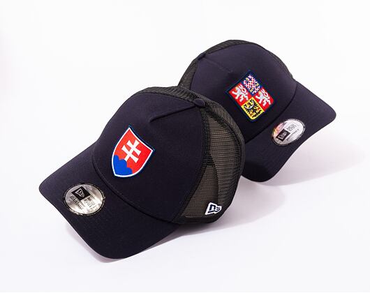 Kappe New Era 9FORTY Trucker National Team - Slovakia Navy