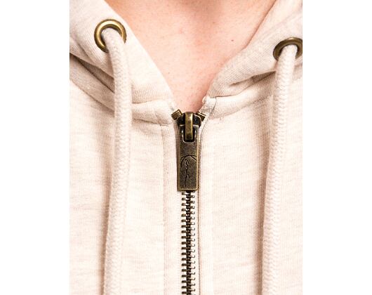 Pullover Karl Kani Chest Signature Os Full Zip Diner Hoodie vanilla melange