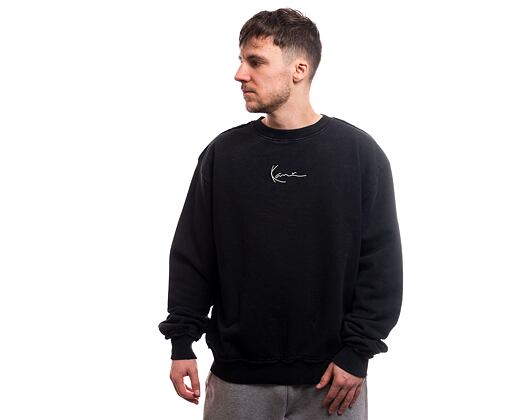 Pullover Karl Kani KK Woven Signature Block OS Crew brown/light yellow/sand