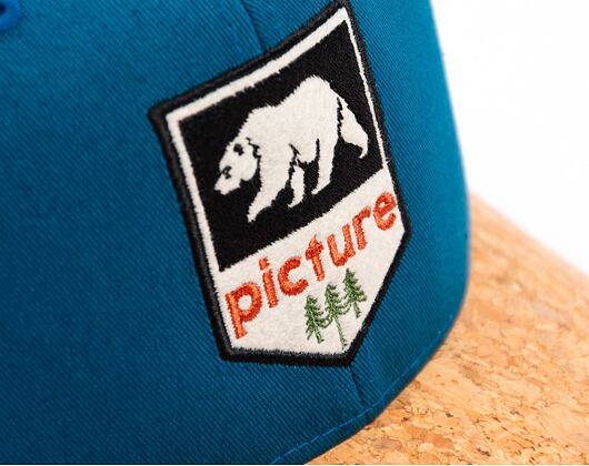 Kappe Picture Wakopa Baseball Cap - Roc Blue