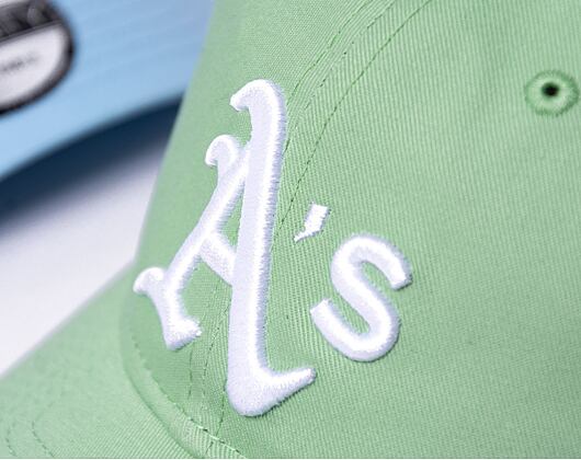 Kappe New Era 9TWENTY MLB League Essential Oakland Athletics - Green Fig / White