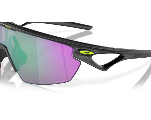 Sonnenbrille Oakley Sphaera Prizm Road Jade - Matte Black