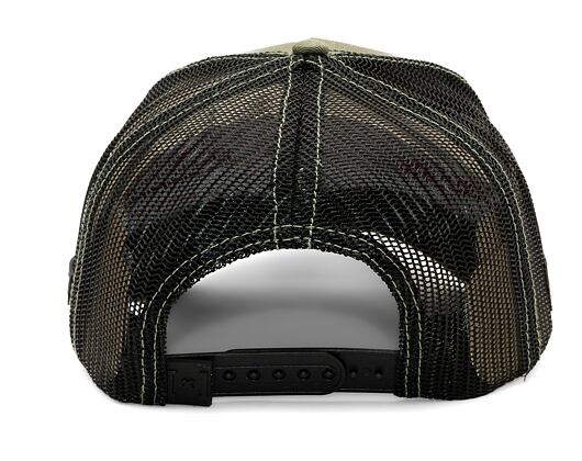 Kappe Capslab Looney Tunes Trucker - Metallic Daffy Duck - Green / Black