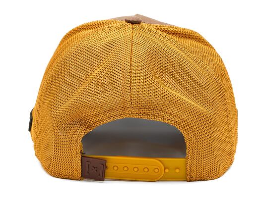 Kappe Capslab Marvel Trucker - Groot - Wood Brown