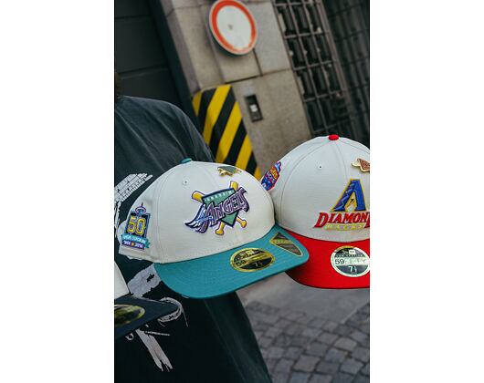 Kappe New Era 59FIFTY Low Profile "Melted Cream" Pin - Arizona Diamondbacks - Cream