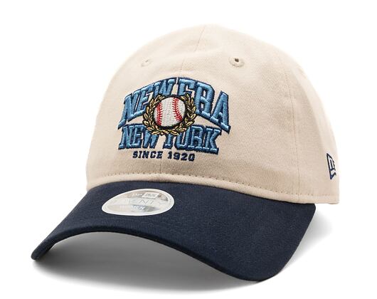 Damen Kappe New Era 9TWENTY Womens - White / Blue Azure