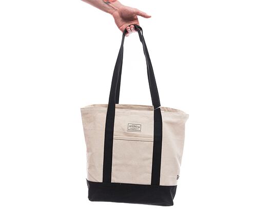 Tasche New Era - Premium Tote Bag - Off White / Black
