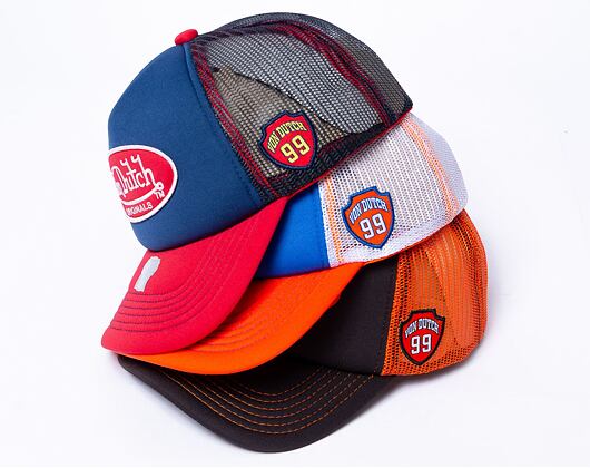 Kappe Von Dutch Lund Foam Trucker - Blue/White