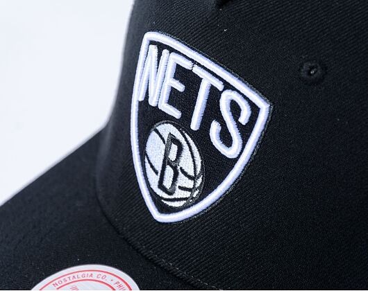 Kappe Mitchell & Ness - NBA Monogram Trucker Brooklyn Nets Black