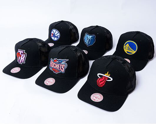 Kappe Mitchell & Ness - NBA Monogram Trucker Hwc Toronto Raptors Black