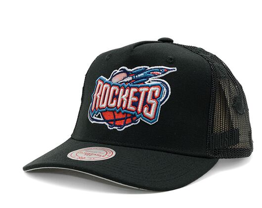 Kappe Mitchell & Ness - NBA Monogram Trucker Hwc Houston Rockets Black