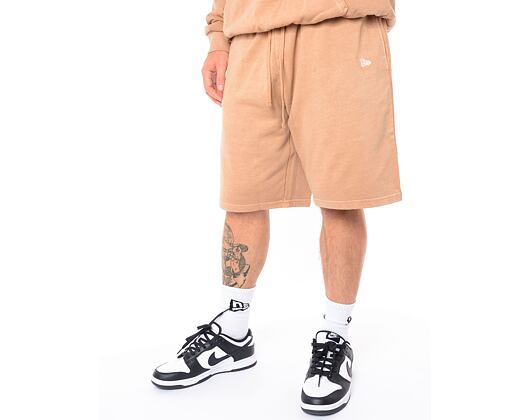 Shorts New Era Washed Shorts - Orange / White