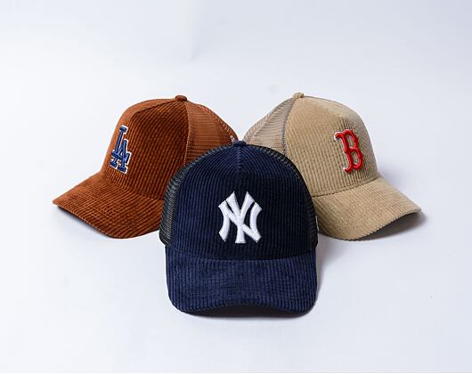 Kappe New Era - 9FORTY Trucker Cord - NY Yankees - Navy