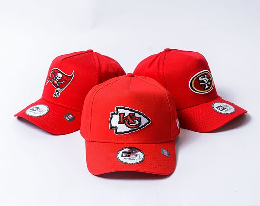 Kappe New Era - 9FORTY A-Frame - Kansas City Chiefs - Team Color