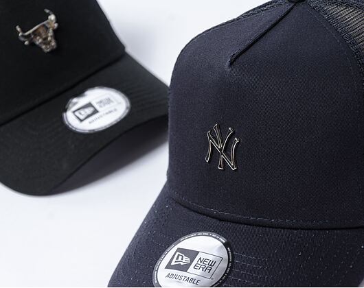 Kappe New Era - 9FORTY Trucker Metallic Trucker - NY Yankees - Navy