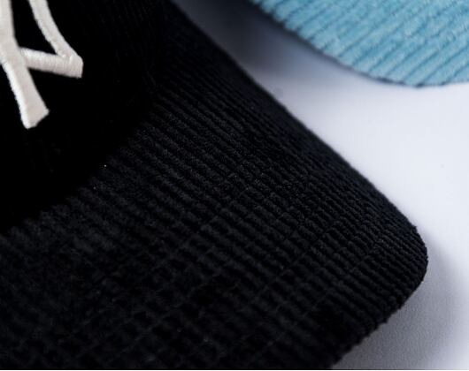 Damen Kappe New Era - 9FORTY Cord - NY Yankees - Black / Off White