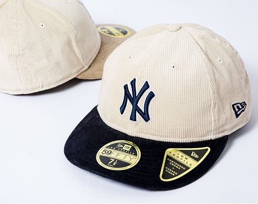 Kappe New Era - 59FIFTY Low Profile Cord - NY Yankees - Navy